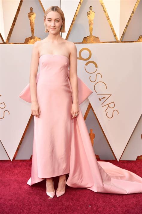 Saoirse Ronan At The Oscars 2018 Popsugar Fashion Uk Photo 2