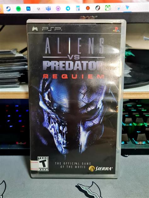 Pre Owned Psp Alien Vs Predator Requiem Game Video Gaming Video