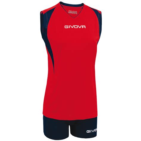 Olympiacos' 20/21 home kit features the club's iconic red and white stripes on its front. Givova Kit Spike Dames Volleybaltenue KITV07-1204 | sport ...