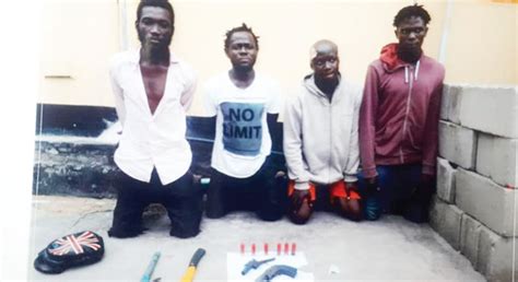 Four Suspected Robbers Arrested In Lagos Punch Newspapers