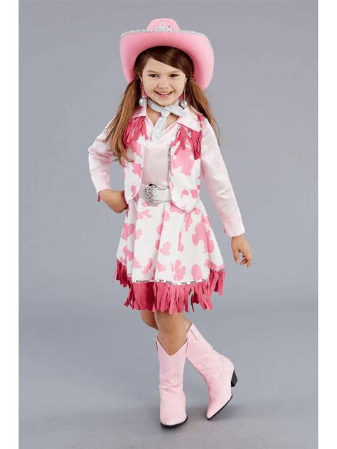 Pink Cowgirl Costume For Girls Chasing Fireflies