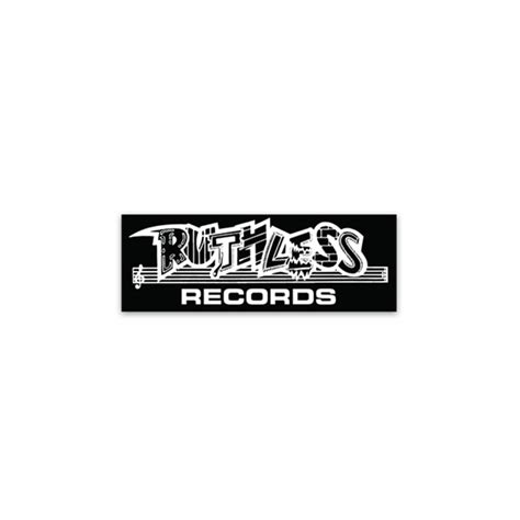 Ruthless Records Sticker Shop The Ruthless Records Official Store
