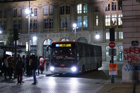 Bus De Nuit Paris Gare De Lyon - Noctilien - Autobús nocturno de París - DescubriParis