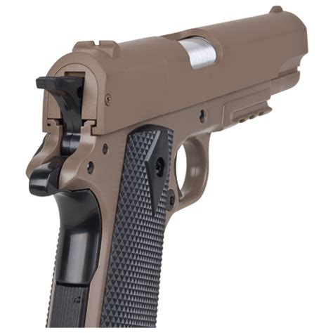 Kwc Airsoft Pistol Colt 1911 A1 Hpa 05 J Spring Pressure Tan