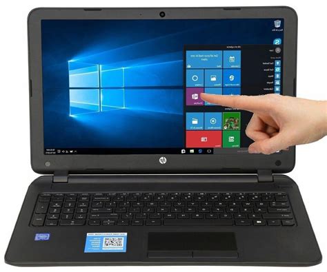 New Hp 156 Touch Screen Laptop Intel 4gb 500gb Win10 Dvd Rw Hdmi Wifi