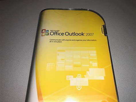Microsoft Office Outlook 2007 With Product Key Ebay