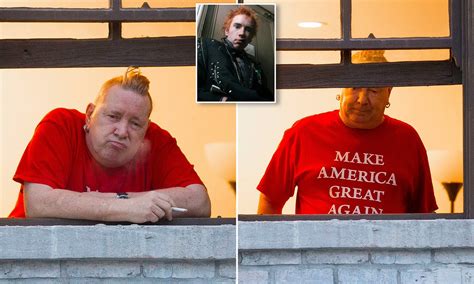 Johnny Rotten Of The Sex Pistols Wears Maga Shirt And Twitter Loses It