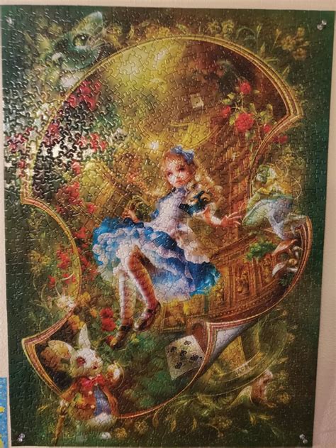 masterpieces alice in wonderland puzzle art by shu 1000 piece jigsawpuzzles
