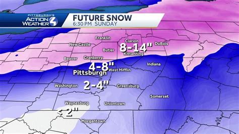 Forecast Roundup For Major Weekend Snowstorm Pittsburgh Snow Day