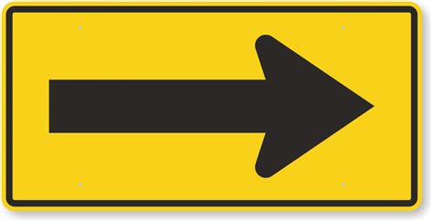 Free Printable Directional Arrow Signs Left Upside Directional Arrow