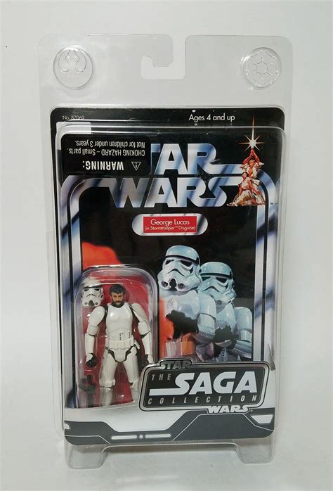 Star Wars Saga Collection George Lucas In Stormtrooper Disguise