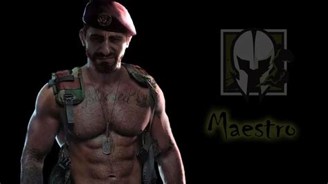 Rainbow 6 Siege Maestro Shirtless By Koruk On Deviantart