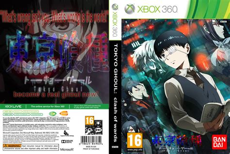 Tokyo Ghoul Clash Of Wards Xbox 360 Cover Fanart By