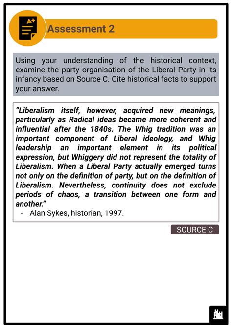 Whigs To Liberals Britain A Level History Resources