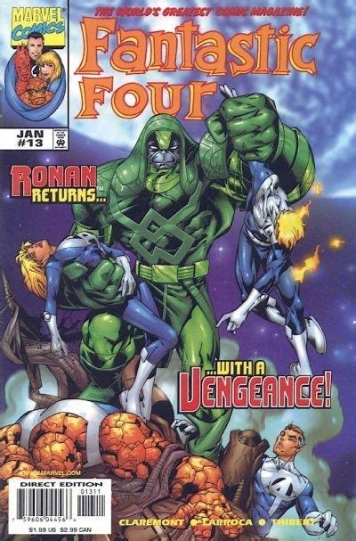Fantastic Four 13 Direct Edition Fantastic Four 1998 Series