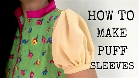 Bank teach you how to properly roll up your sleeves. HOW TO MAKE PUFF SLEEVES | SEWING TUTORIAL | ANJALEE ...