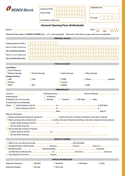 The philippine national bank, for example, has a minimum deposit of p3,000, or about $60, for a debit savings account Account Opening Form ICICI Bank ~ Quick Info