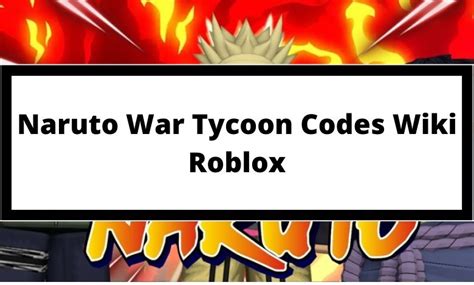 читы на Naruto War Tycoon