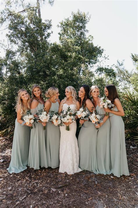 Sage Green Bridesmaid Dresses For Spring Sage Bridesmaid Dresses