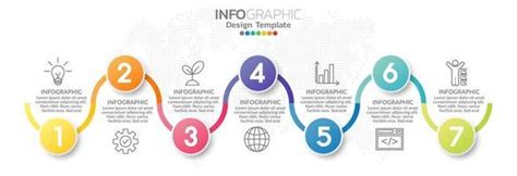 Flowchart Infographics Illustrations Royalty Free Vec