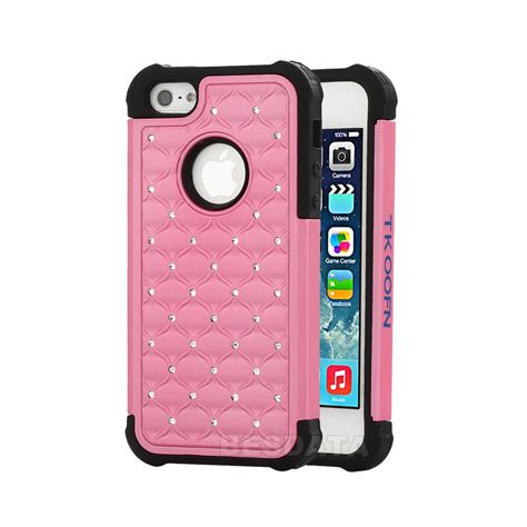 12 bold cases for your colorful iphone 5c. For iPhone 5 5S 5C Heavy Duty Hard Soft Hybrid 3D Bling ...