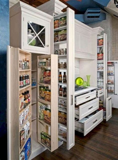 17 Adorable Space Saving Kitchen Pantry Ideas Lmolnar