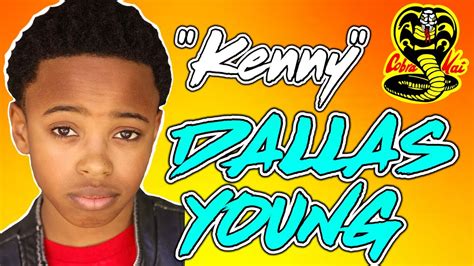 Dallas Young Kenny Full Cobra Kai Season 4 Interview Youtube