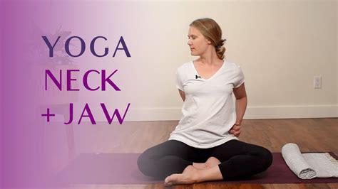 Yoga For Neck And Jaw 20 Min Yoga Stretch To Release Neck Tension 🙏