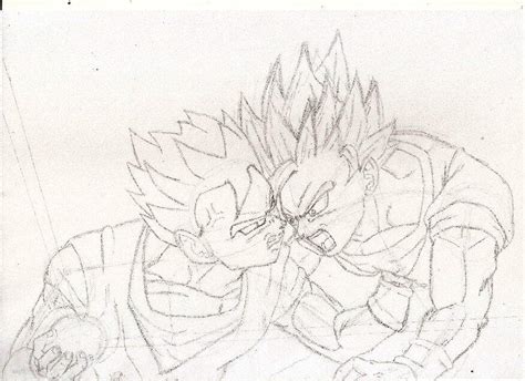 Dibujo De Goku Vs Gohan Dibujosak7 Dragon Ball EspaÑol Amino
