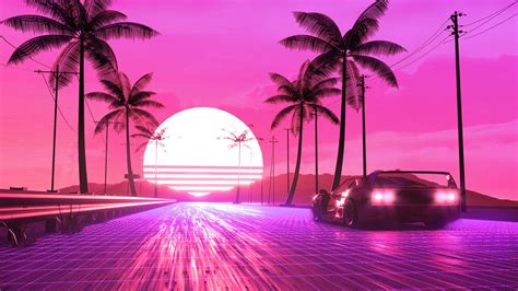 3840x2160 Retro 80s Ride 4k Hd 4k Wallpapers Images Backgrounds