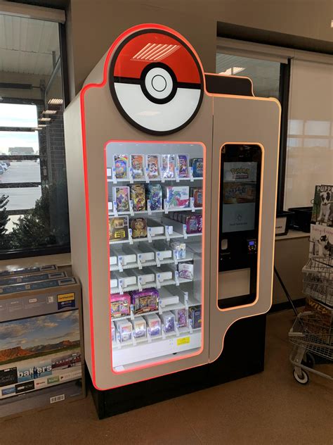 Found A Pokémon Trading Card Vending Machine At My Local Grocery Store