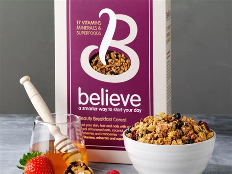 Believe Cereals Packaging Design Mercer Design