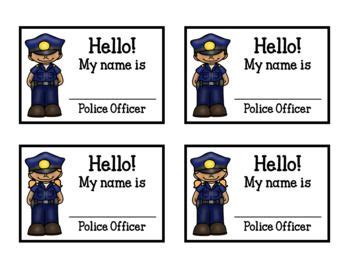 Police Station Full Pack Dramatic Play Dramatic Play Preschool Community Helpers Theme