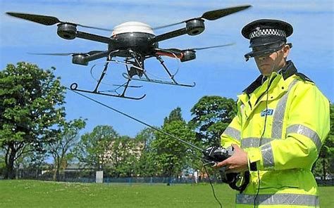 I would suggest waiting until there's light, as attempting to see a drone in the dark would be. Shropshire police must 'keep up' with new technology like ...