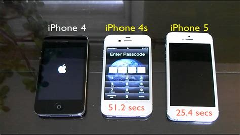 Iphone 5 Vs Iphone 4 4s Speed Test Youtube