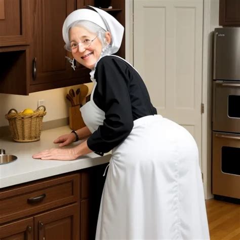 Pic Converter Cute Huge Booty Amish Granny Bending Over In
