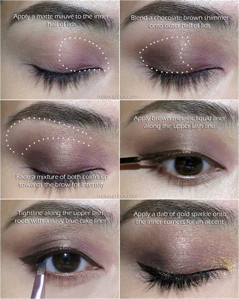 A Step By Step Of The Coffeecocoa Eye Look Using Laura