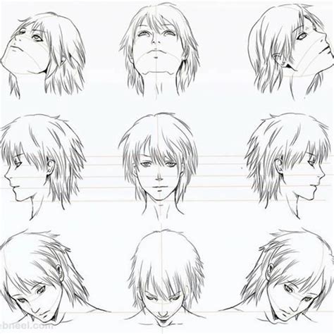 Share 75 Male Anime Head Reference Best Vn