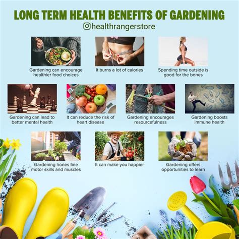 Long Term Health Benefits Of Gardening Benefits Of Gardening Healthy