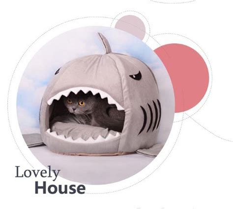 Prettysell Cute Animal Shark Mouth Design Round Comfortable Indoor