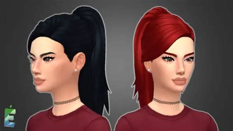 Sims 4 Hairs Enrique Classic Hair