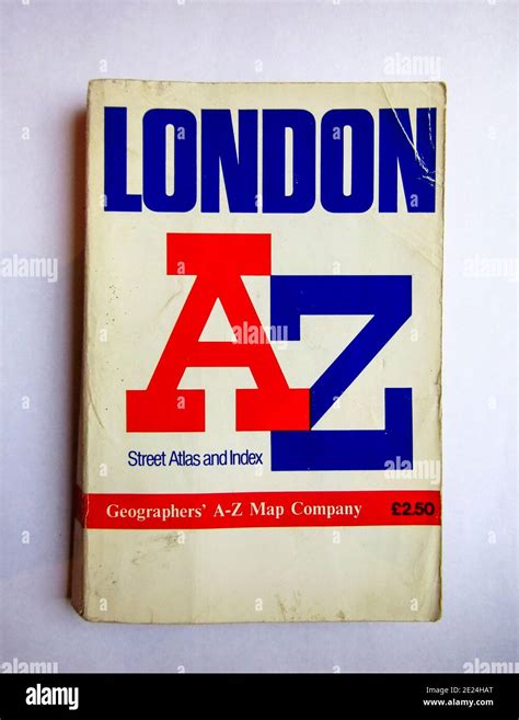 London Az Street Atlas Book Edition 13b From 1993 Stock Photo Alamy