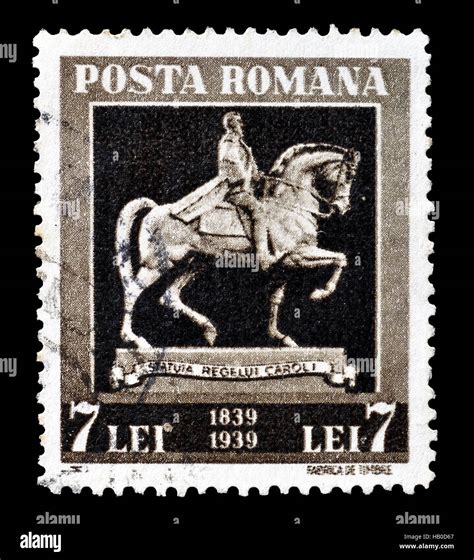 Romania Stamp 1939 Stock Photo Alamy