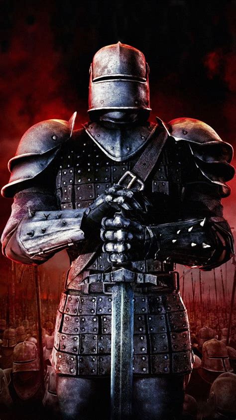 Medieval Knights Armor Wallpaper