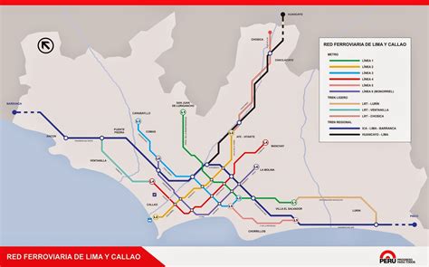 Metro De Lima Horizonte 2025 Red Ferroviaria De Lima Y Callao