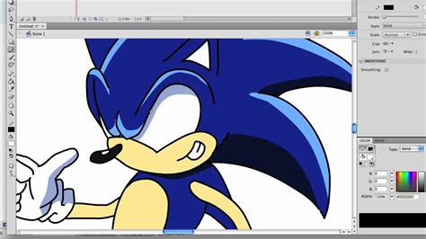 How I Draw Sonic Nazo Unleashed Style Youtube