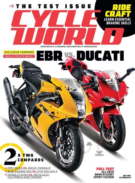 It was founded in 1962 by joe parkhurst, who was inducted to the motorcycle hall of fame as, the person responsible for bringing a new era of objective journalism to the us. Cycle World USA - Issue 07, 2014 | Ducati, Bmw, Motorcycle ...