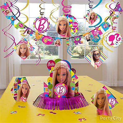 Here's the #barbie #barbiebirthday #birthdayparty we did for inaaya's third birthday! Barbie Party Ideas | Barbie decorations, Barbie party