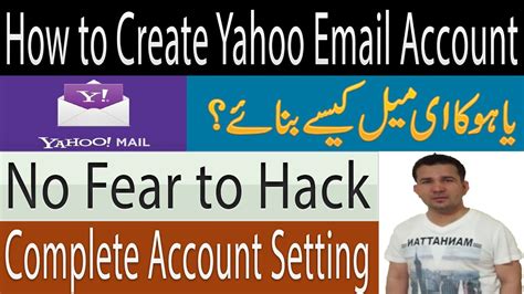 How To Create Yahoo Email Account And Complete Account Setting Youtube