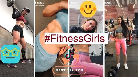 fitness girl tik tok best 100 videos fitness of tik tok youtube
